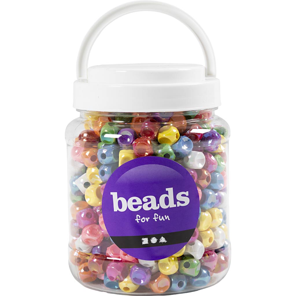 Https: www.cchobby.nl terninger-perler-dimensioner-10x10-mm-hul-størrelse-3-mm-forskellige-farver-400-gr-700-ml-1-boks