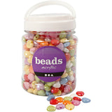 Https: www.cchobby.nl heart-beads-size-15x15-mm-hole-size-3-mm-ca-700-piece-diverse-colors-465-gr-700-ml-1-box