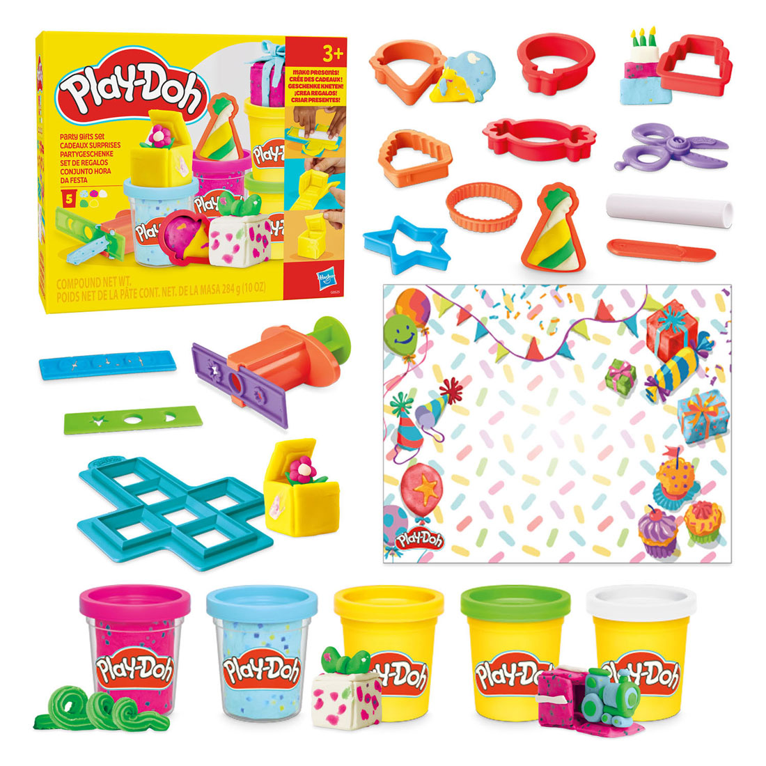 Play-doh festgavesæt legesæt