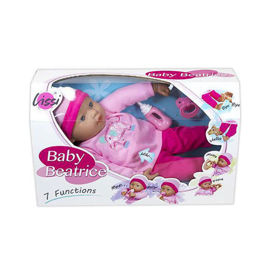 Babydukke Beatrice med funktioner - 38cm