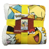 Pokémon pokemon evolutions fleece plaid 100x150cm