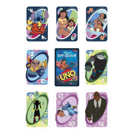 Mattel uno disney lilo og stitch kortspil