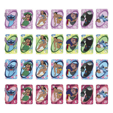 Mattel uno disney lilo og stitch kortspil