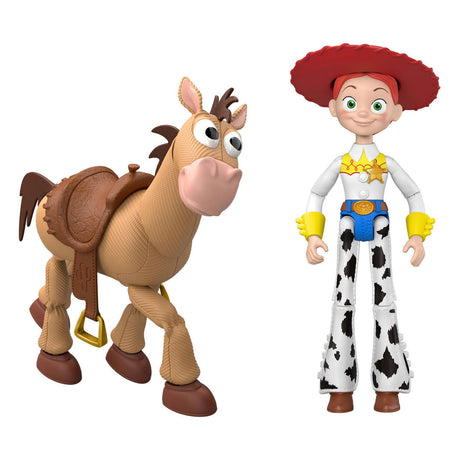 Mattel disney og pixar toy story 5 jessie og bullseye figur 18 cm 2 enheder