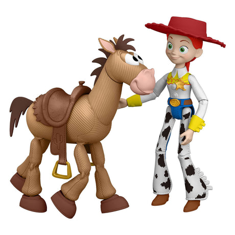 Mattel disney og pixar toy story 5 jessie og bullseye figur 18 cm 2 enheder
