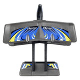 Sølvbelyst rc plane b-wing evo blå