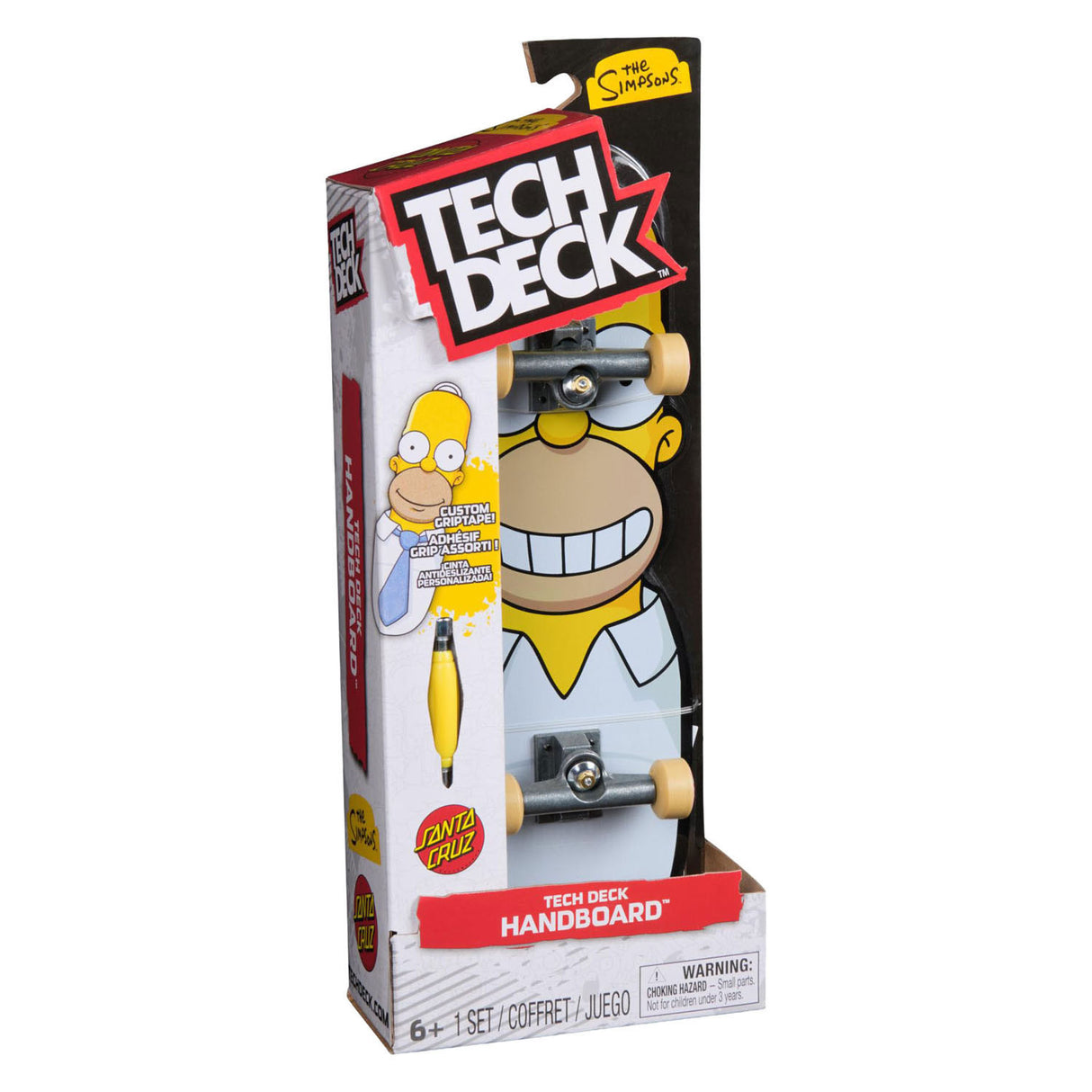 Teknisk dæk, simpsons håndbræt, autentiske mini skateboards (kun til håndbrug)