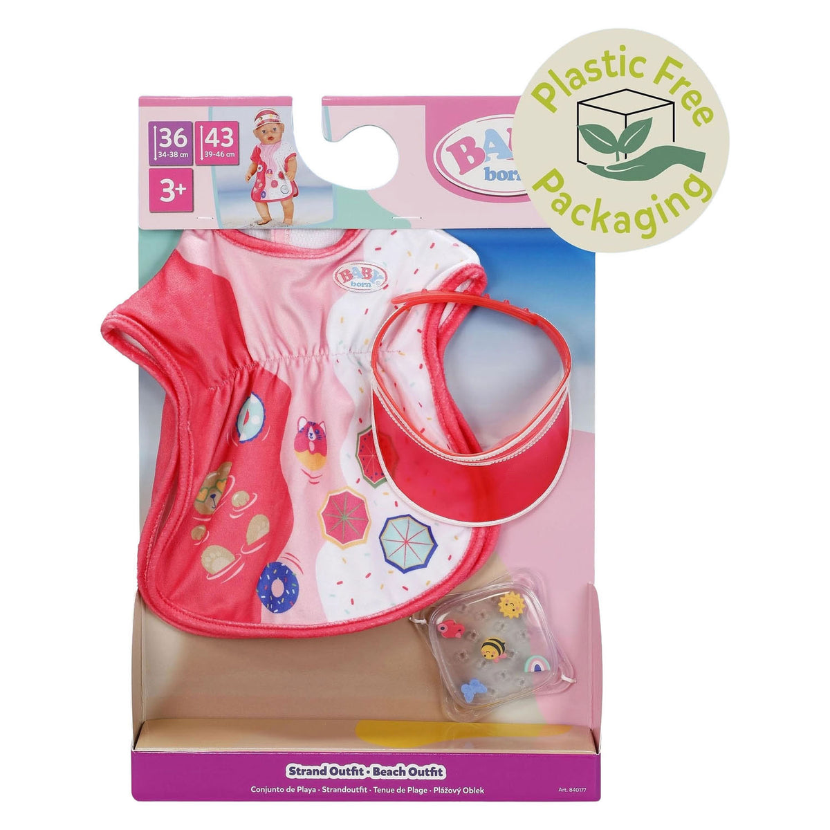 Baby born strand outfit - 43cm