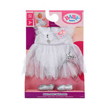 Baby født ballerina outfit - 43cm