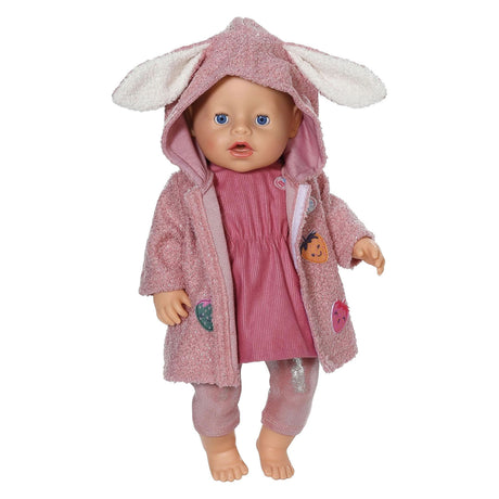 Baby born jas en jurkset - 43cm
