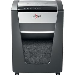 Rexel momentum x420 papierversnipperaar - p4 snippers - tot 20 vel - 30l - zwart