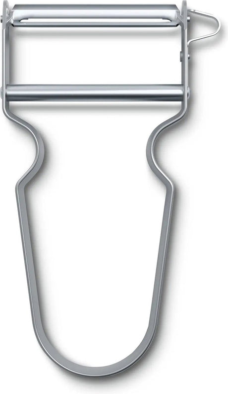 Victorinox rex-skræller – ikonisk skræller – ultraskarp – ergonomisk – aluminium – børstet