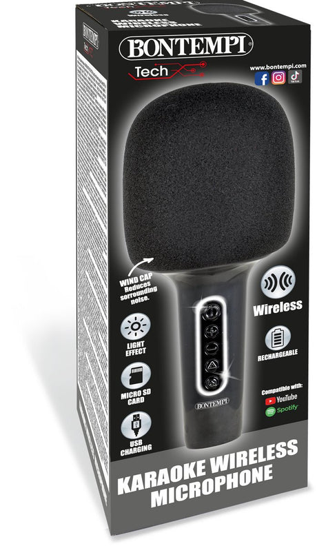 Bontempi spa bontempi - karaoke draadloze microfoon