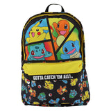 Pokémon pokemon rygsæk med frontlomme - 42x30x18cm