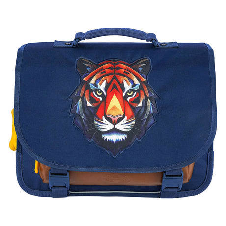 Stones and bones tiger facet indigo lotus schooltas