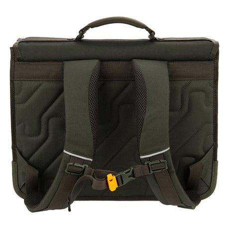 Stones and bones tiger facet khaki lake schooltas