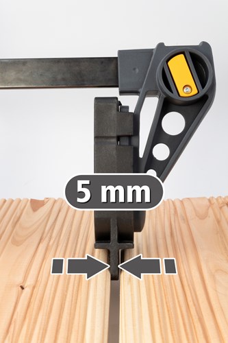 Wolfcraft monteringsklemme | til terrassebord | 1 stk - 6985000