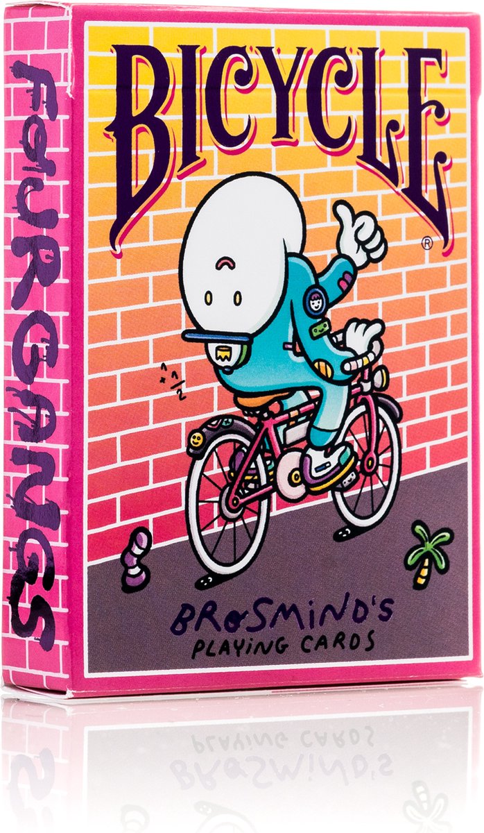 Bicycle brosmind fourgang - premium spillekort - ultimatives - poker - samleobjekt