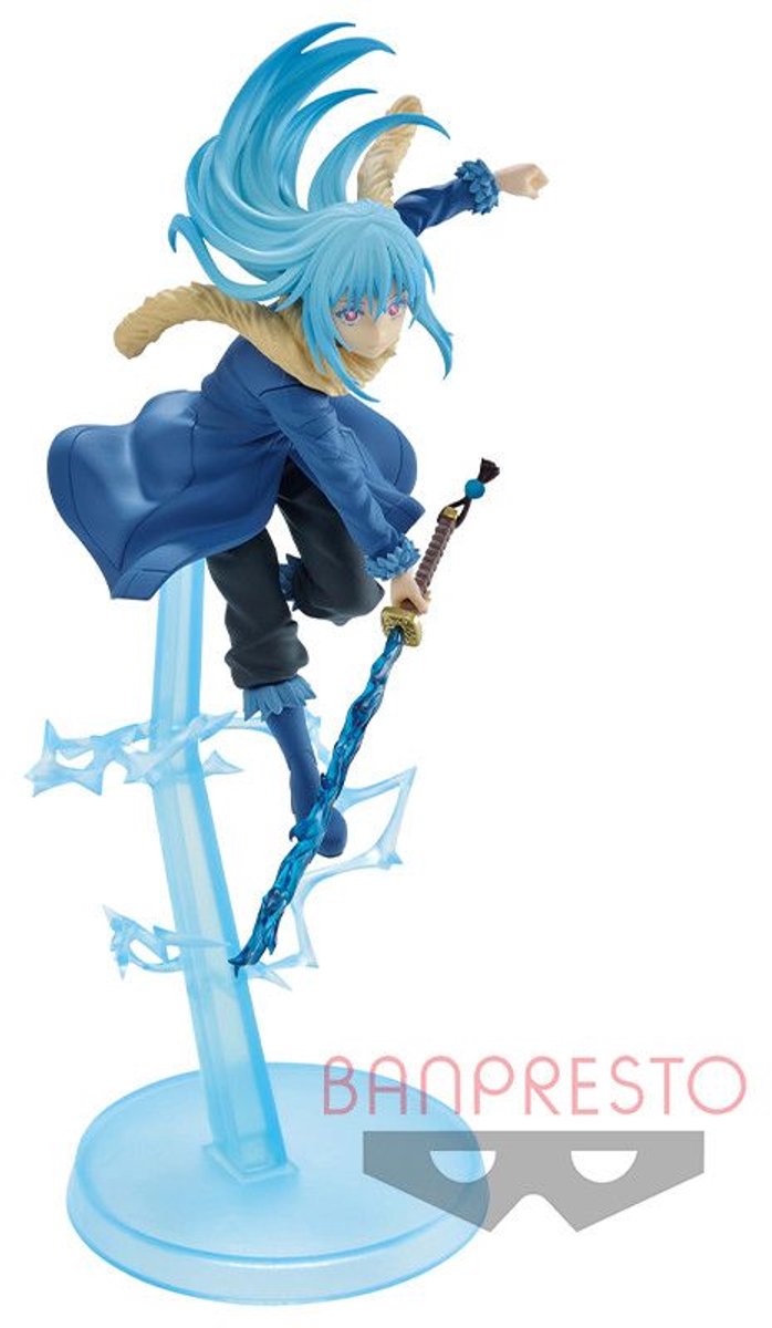 Banpresto den gang blev jeg reinkarneret som et slim - otherworlder plus - rimuru = stormfigur 14 cm