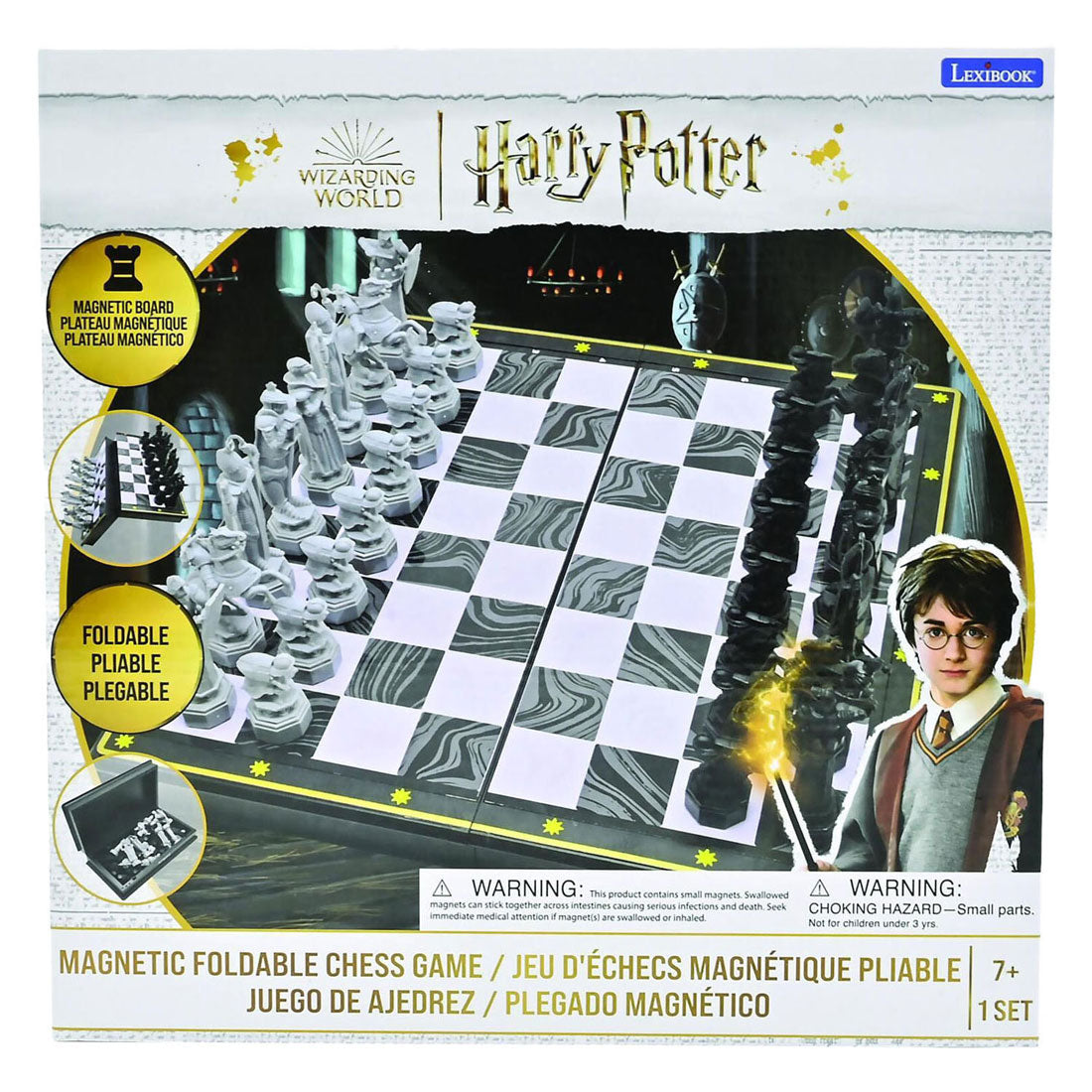 Lexibook harry potter magnetisk folde skakspil