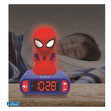 Lexibook vækkeur med natlys 3d design spiderman og lydeffekter