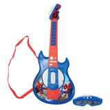 Lexibook spider-man elektronisk lysguitar med mikrofon i brilleform