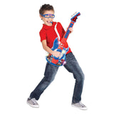 Lexibook spider-man elektronisk lysguitar med mikrofon i brilleform