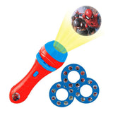 Lexibook projektør til historie og lampe fakkel spiderman