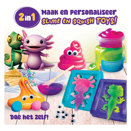 Ty slumi science squish slime diy kit