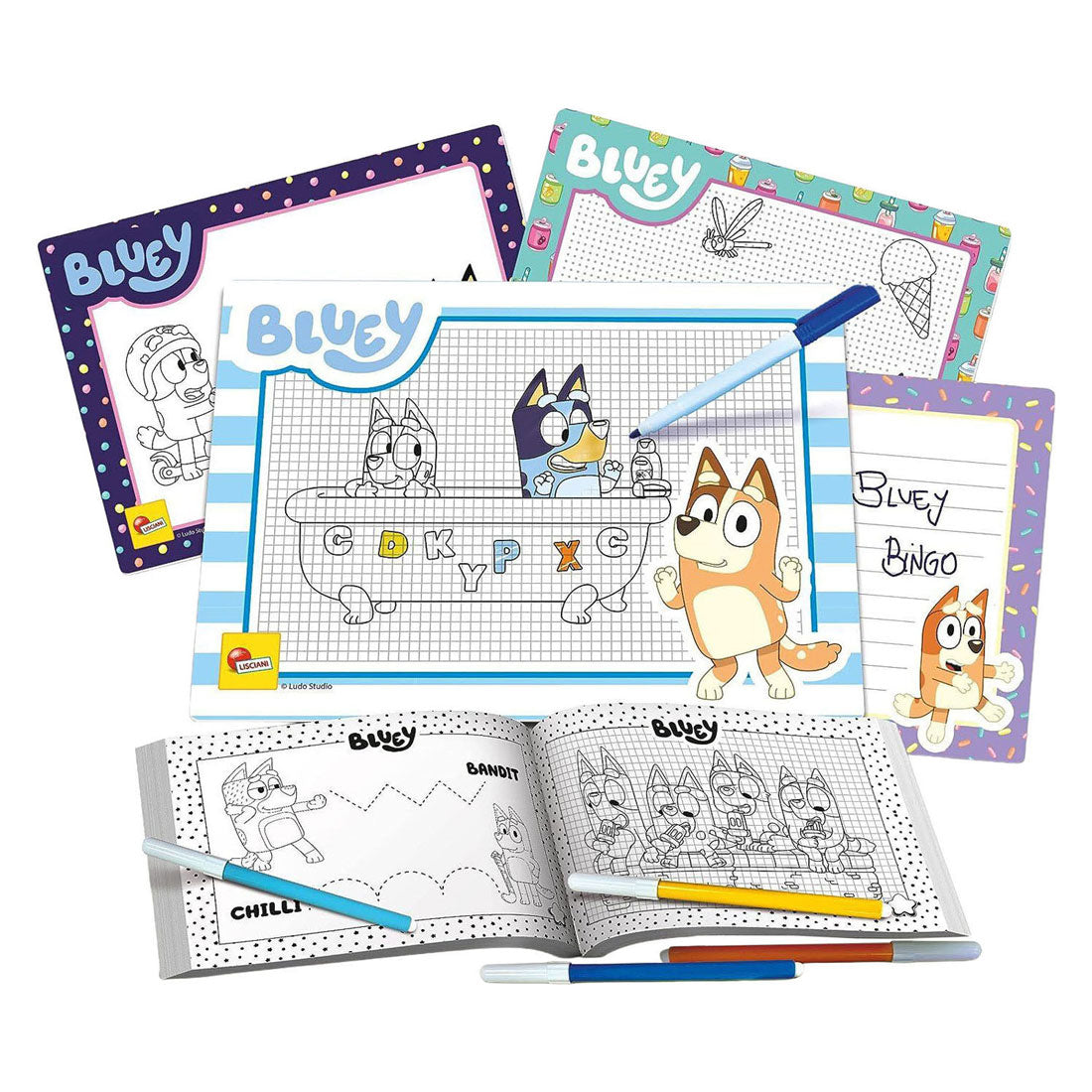 Lisciani bluey tegneskole