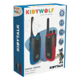 Kidywolf kidytalk walkie talkies blå rød