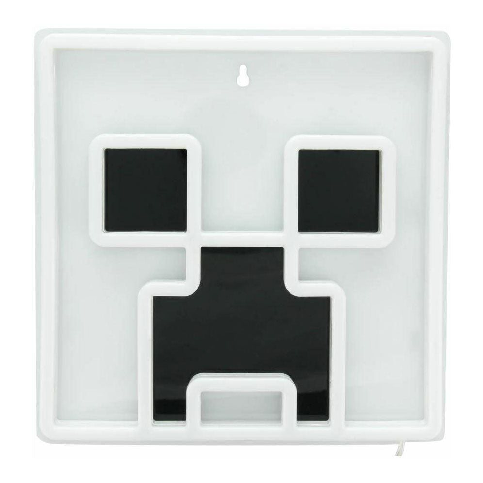 Minecraft creeper led neon væglampe