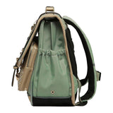 Caméléon skoletaske glossy grøn - 38 cm