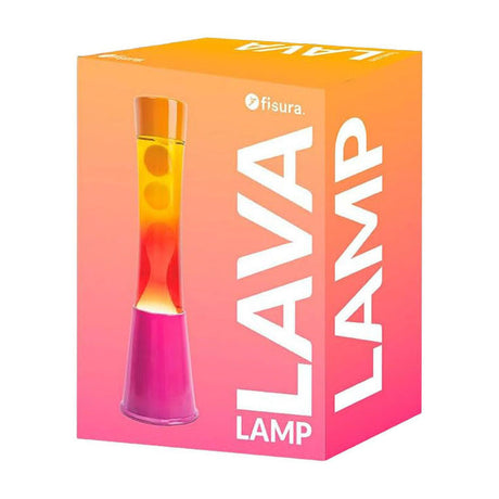 Fisura lava lampe tårn gradient rosa orange
