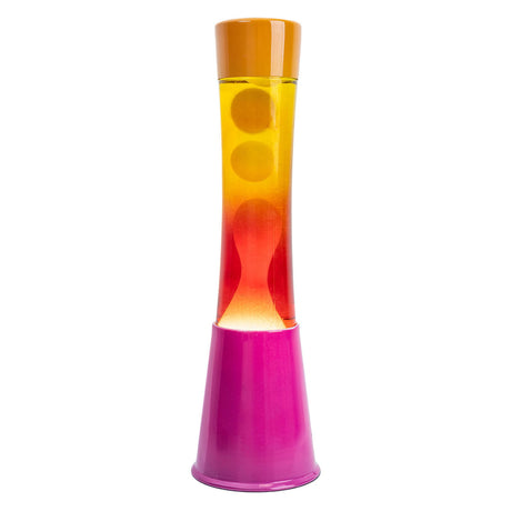 Fisura lava lampe tårn gradient rosa orange