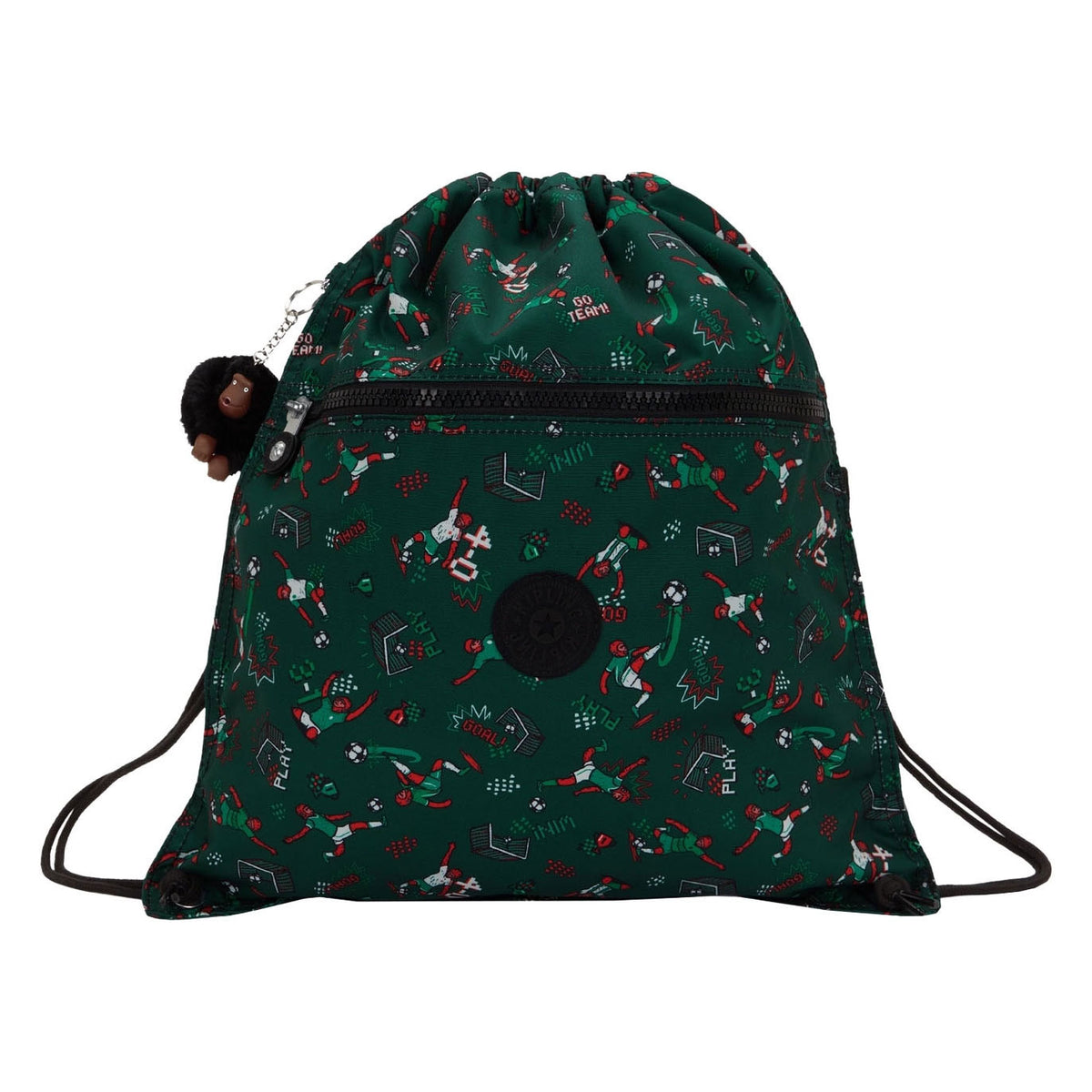 Kipling supertaboo gymnastiktaske - fodboldprint