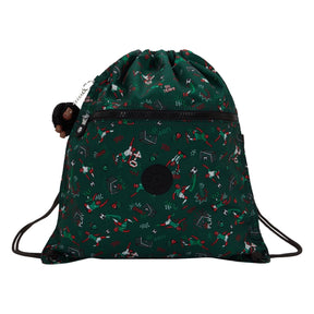 Kipling supertaboo gymnastiktaske - fodboldprint