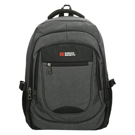 Enrico benetti rugzak hamburg grijs - laptop 17 inch