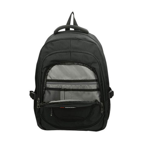 Enrico benetti rugzak hamburg zwart - laptop 17 inch
