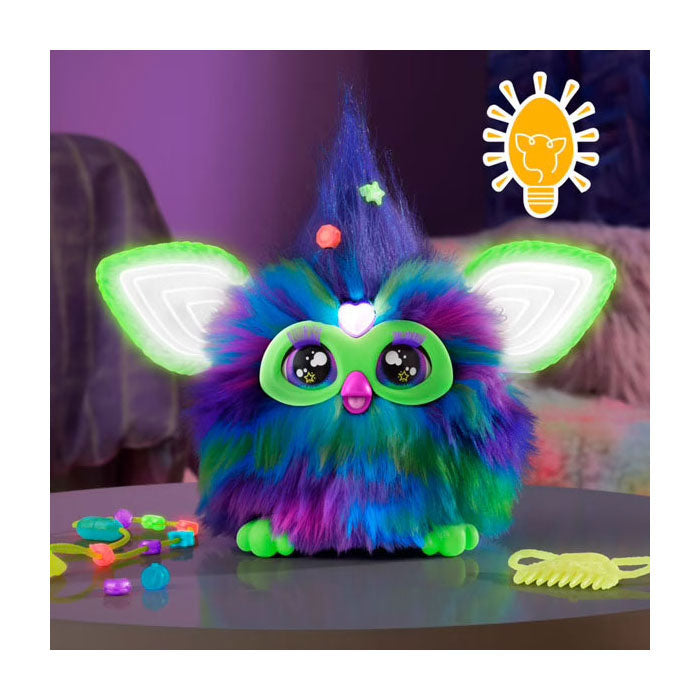 Hasbro furby galaxy interaktivt kæletøj fr