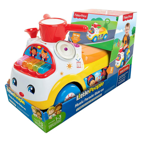 Mattel fisher price little people music parade walking car