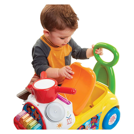 Mattel fisher price little people music parade walking car