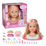 Zapf creation baby born styling make-up og hovedprinsesse - 27 cm