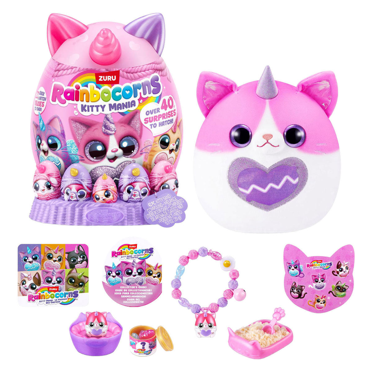 Zuru rainbocorns eggzania kitty mania overraskelsesæg