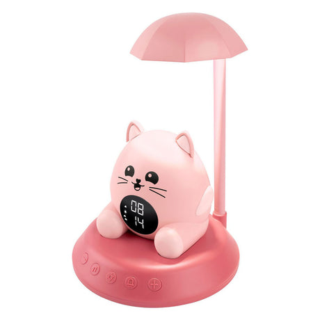 Bigben hibuddies hibuddies natlampe vækkeur med lydeffekter til børn - sol katten - søvntræner