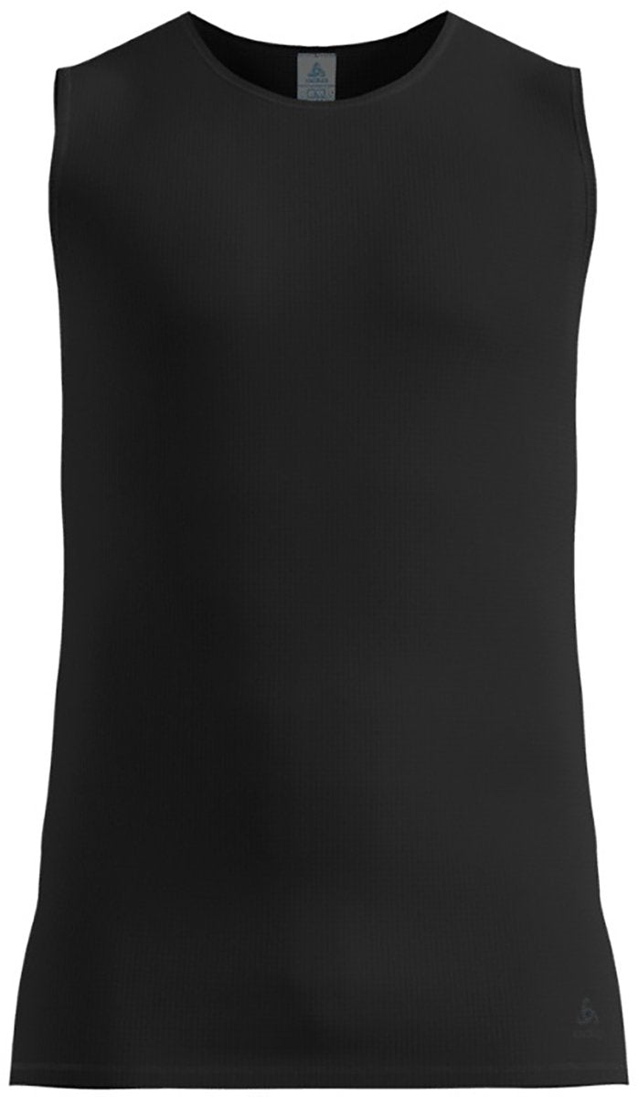 Odlo active let base layer singlet med rund hals - herre - sort - s