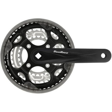 Sunrace -Sunrace Crankkel FCM300 -5mm 28-38-48 170mm M CG Zi Zi