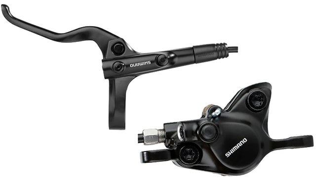 Shimano MT-200 hydraulisk bremsesæt skive venstre foran 1000mm sort