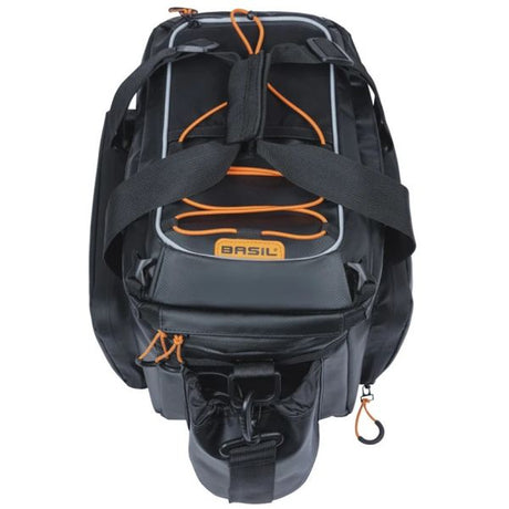 Basilikum pakket taske miles xl pro bagagerumstaske miles xl pro mik 2.0 sort orange