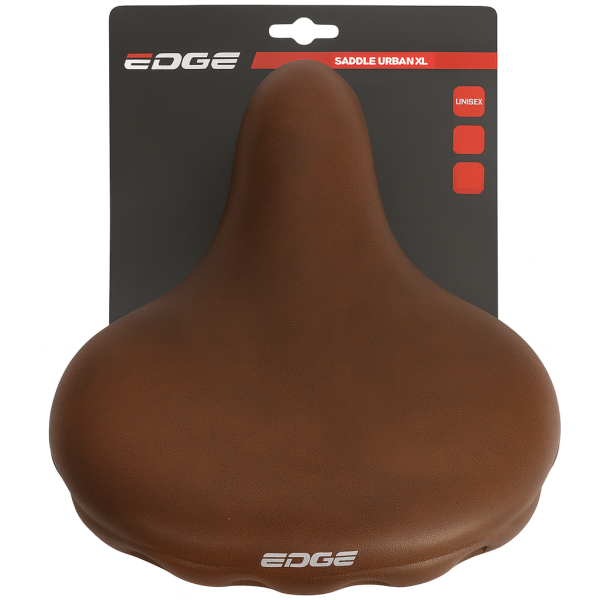 Cykel Saddle Urban XL - Matt Dark Brown (på kort)